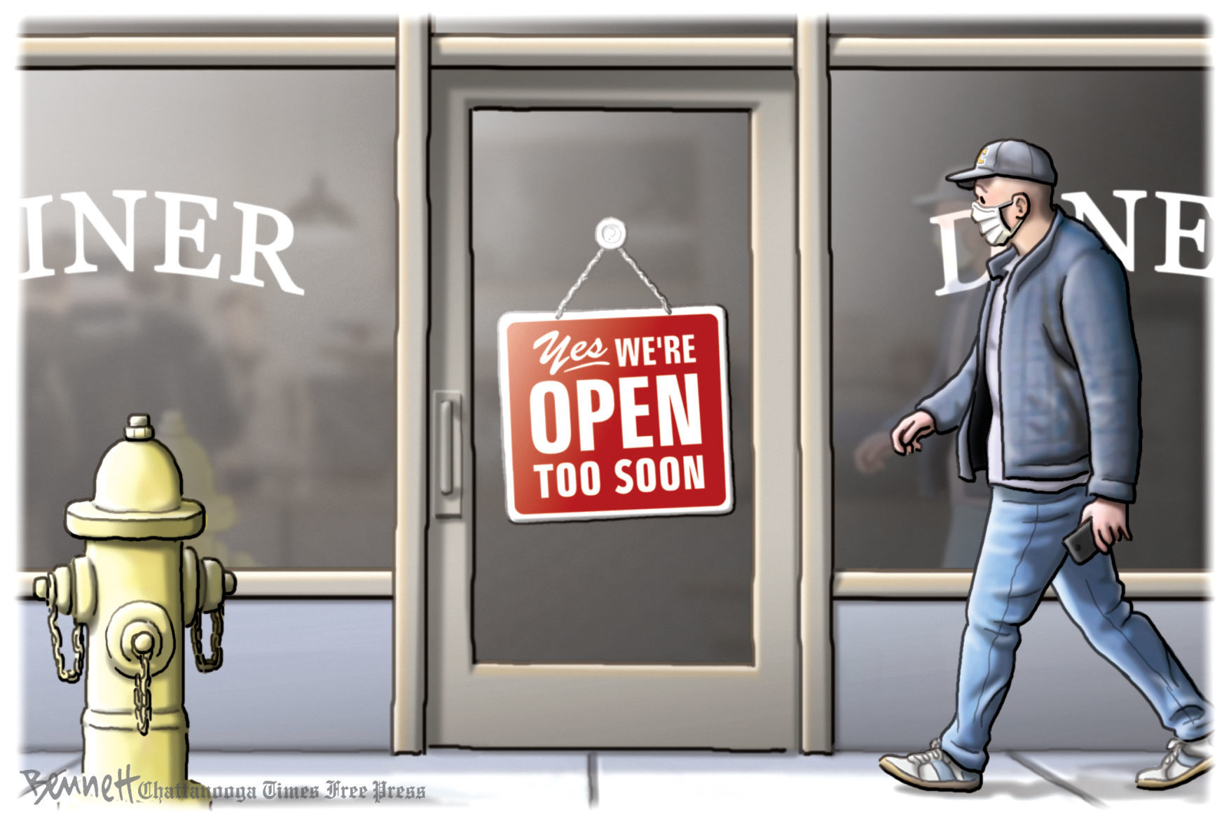 Clay Bennett cartoon